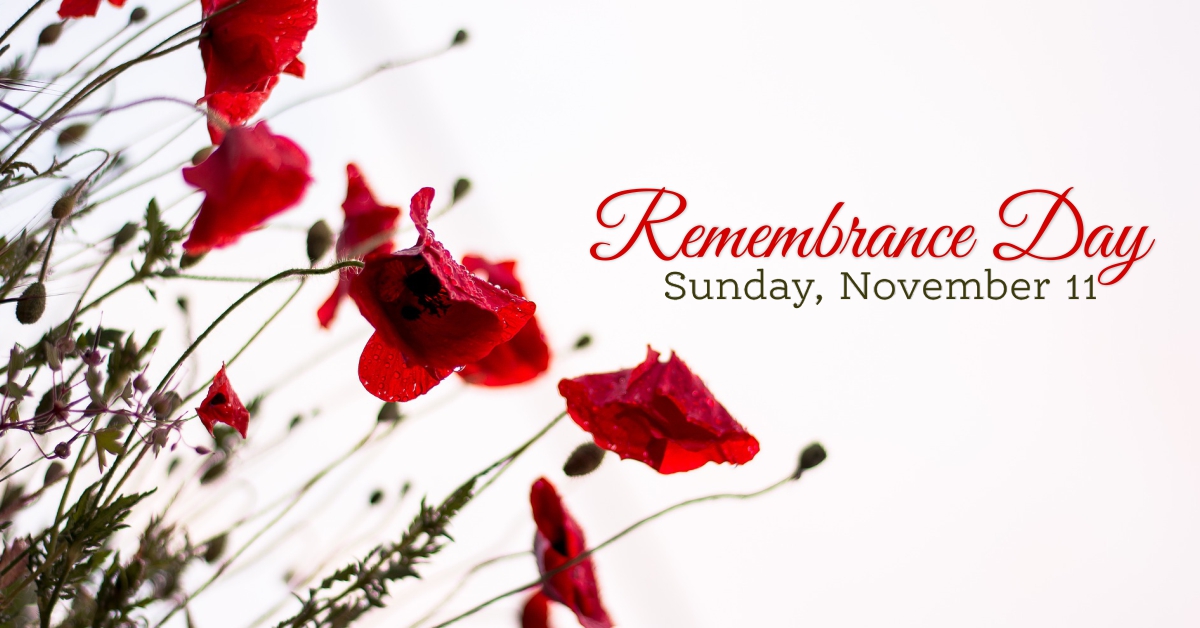 Lest We Forget Remembrance Day Sunday November 11 Brittany Saikaley